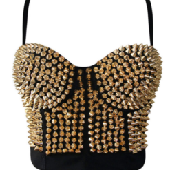 women waist training corset Studded Gem Sequin Rivet