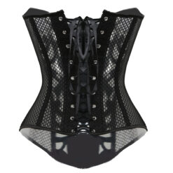Alternative view of Women Overbust Hollow Design Boned Corset