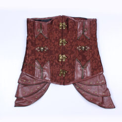 Alternative view of Brown Gothic Steampunk Women Corset