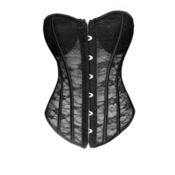 Women Lace Overbust Corset Waist Shaper