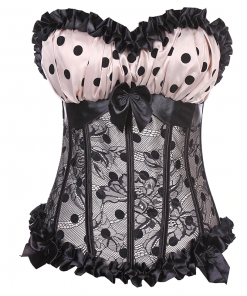 Polka Dots Bustier Corset