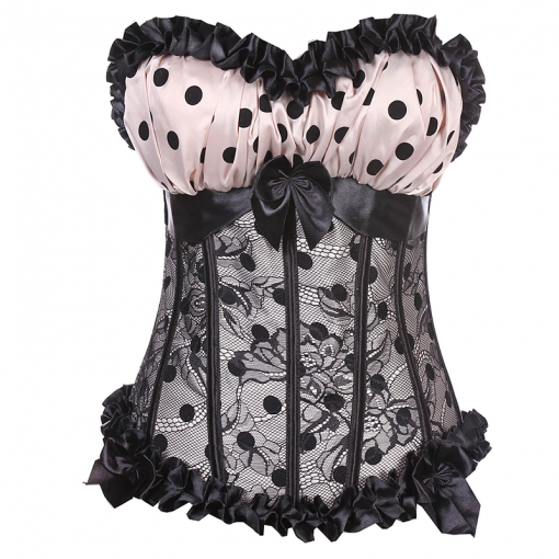 Polka Dots Bustier Corset