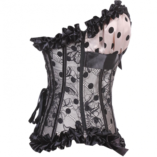 Polka Dots Bustier Corset