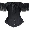 Off Shoulder Women Overbust Corset