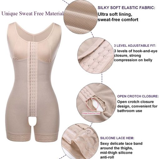 Women Full Bodysuit Seamless Shapewear