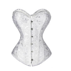 Overbust Black Corset Plus Sizes